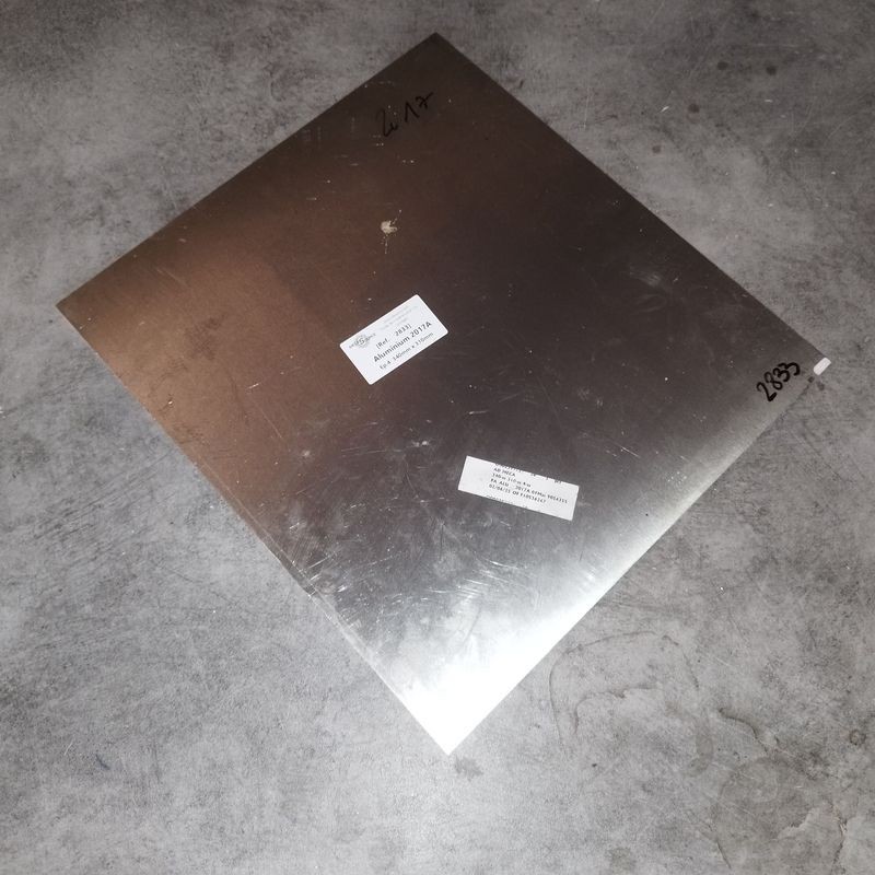 Aluminium 2017A  Ep.4  340mm x 310mm