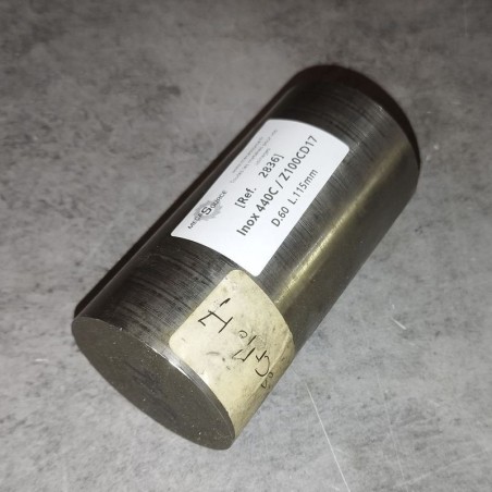 Inox 440C / Z100CD17  D.60  L.115mm