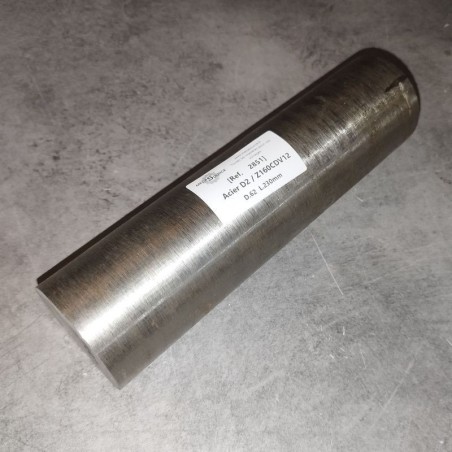Acier D2 / Z160CDV12  D.62  L.230mm