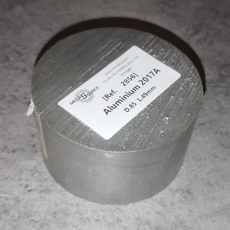 Aluminium 2017A  D.85  L.49mm