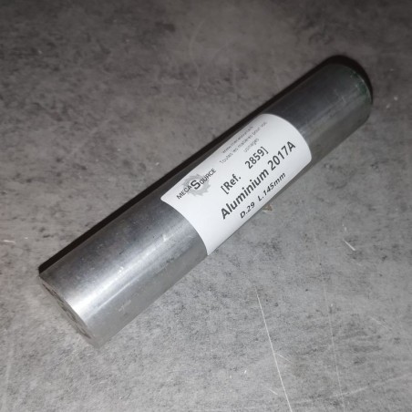 Aluminium 2017A  D.29  L.145mm