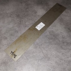 Inox 304L / Z3CN18.10  Ep.2  505mm x 85mm