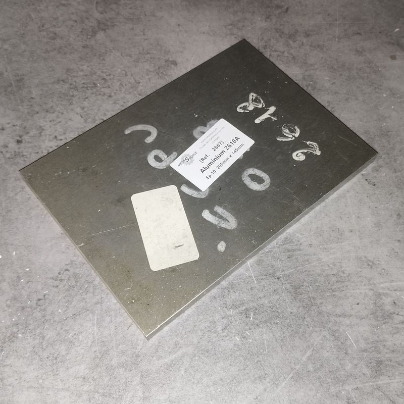 Aluminium 2618A  Ep.10  205mm x 145mm