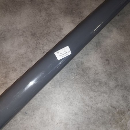Plastique PVC gris D.80  L.1000mm