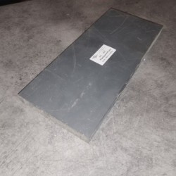 Plastique PVC gris Ep.20  340mm x 145mm