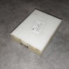 Plastique PEHD 500 blanc Ep.40  155mm x 120mm