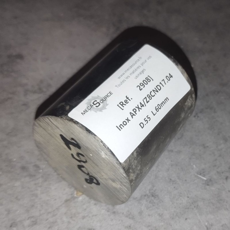 Inox APX4/Z8CND17.04  D.55  L.60mm
