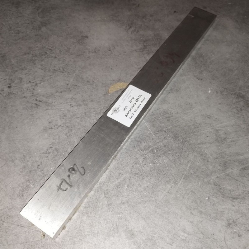 Aluminium 2017A  Ep.12  400mm x 40mm