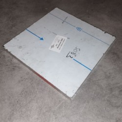 Aluminium 5083  Ep.15  220mm x 220mm