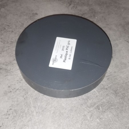 Plastique PVC gris D.145  L.24mm