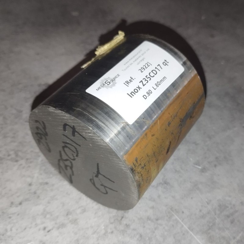 Inox Z35CD17 qt D.80  L.80mm