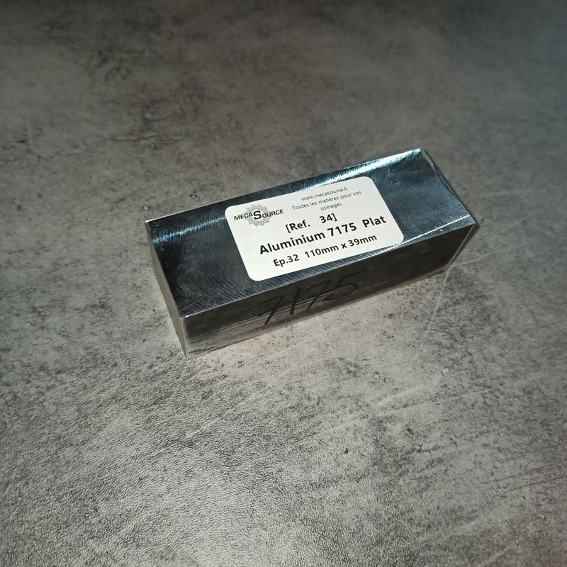 Aluminium 7175 Ep.32 110 x 39mm