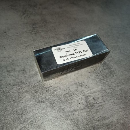 Aluminium 7175 Ep.32 110 x 39mm