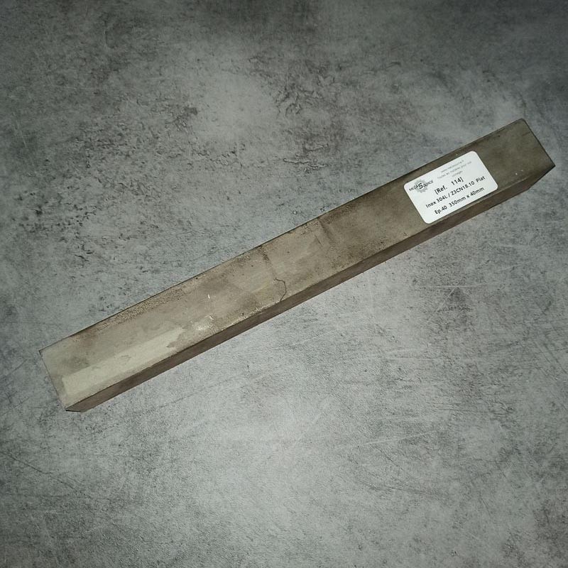 Inox 304L / Z3CN18.10 Ep.40 L.350 mm