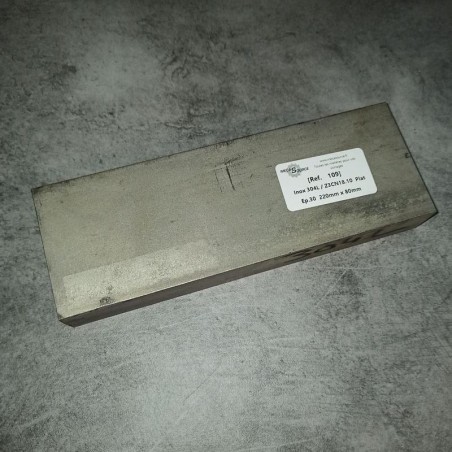 Inox 304L / Z3CN18.10 Ep.30 220 x 80mm