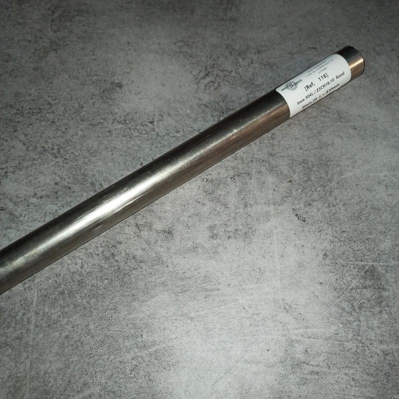 Inox 304L / Z3CN18.10 D.25 L.810mm